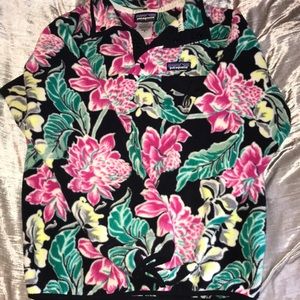 RARE Patagonia Synchilla Floral Fleece ❤️